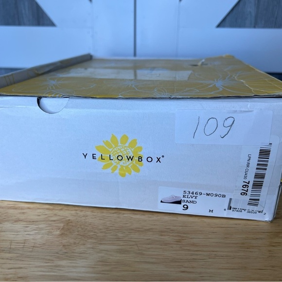 S65. NWT Yellowbox Elvy Sand Slip on Sneaker 9M - Picture 8 of 8
